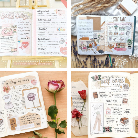 Love Yourself Self Care Ideas for Your Bullet Journal | Planner Bujo ...
